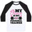 Virgin Teez  Baseball Tee Unisex Classic Baseball Tee / x-small / White/Black MY FIANCE' IS MY PERSONAL TRAINER UNISEX CLASSIC BASEBALL TEE