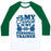 Virgin Teez  Baseball Tee Unisex Classic Baseball Tee / x-small / White/Dark Green MY FIANCE' IS MY PERSONAL TRAINER UNISEX CLASSIC BASEBALL TEE