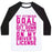 Virgin Teez  Baseball Tee Unisex Classic Baseball Tee / x-small / White/Black MY FITNESS GOAL IS TO GET DOWN TO THE WEIGHT ON MY DRIVER'S LICENSE UNISEX CLASSIC BASEBALL TEE