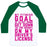 Virgin Teez  Baseball Tee Unisex Classic Baseball Tee / x-small / White/Dark Green MY FITNESS GOAL IS TO GET DOWN TO THE WEIGHT ON MY DRIVER'S LICENSE UNISEX CLASSIC BASEBALL TEE