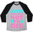 Virgin Teez  Baseball Tee Unisex Tri-Blend Baseball Tee / small / Athletic Gray / Black MY FITNESS ROUTINE: TRYING NOT TO DIE UNISEX TRI-BLEND BASEBALL TEE