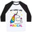 Virgin Teez  Baseball Tee Unisex Classic Baseball Tee / x-small / White/Black MY GAINS ARE MAGICAL UNISEX CLASSIC BASEBALL TEE