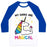 Virgin Teez  Baseball Tee Unisex Classic Baseball Tee / x-small / White/Blue MY GAINS ARE MAGICAL UNISEX CLASSIC BASEBALL TEE