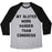 Virgin Teez  Baseball Tee Unisex Tri-Blend Baseball Tee / small / Athletic Gray / Black MY GLUTES WORK HARDER THAN CONGRESS UNISEX TRI-BLEND BASEBALL TEE