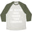 Virgin Teez  Baseball Tee Unisex Tri-Blend Baseball Tee / small / Oatmeal / Moss MY GLUTES WORK HARDER THAN CONGRESS UNISEX TRI-BLEND BASEBALL TEE