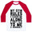 Virgin Teez  Baseball Tee Unisex Classic Baseball Tee / x-small / White/Red MY GYM RULES UNISEX CLASSIC BASEBALL TEE
