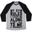 Virgin Teez  Baseball Tee Unisex Tri-Blend Baseball Tee / small / Athletic Gray / Black MY GYM RULES UNISEX TRI-BLEND BASEBALL TEE