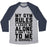 Virgin Teez  Baseball Tee Unisex Tri-Blend Baseball Tee / small / Athletic Gray / Navy MY GYM RULES UNISEX TRI-BLEND BASEBALL TEE