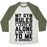 Virgin Teez  Baseball Tee Unisex Tri-Blend Baseball Tee / small / Oatmeal / Moss MY GYM RULES UNISEX TRI-BLEND BASEBALL TEE