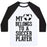 Virgin Teez  Baseball Tee Unisex Classic Baseball Tee / x-small / White/Black MY HEART BELONGS TO A SOCCER PLAYER (BASEBALL TEE) UNISEX CLASSIC BASEBALL TEE