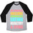 Virgin Teez  Baseball Tee Unisex Tri-Blend Baseball Tee / small / Athletic Gray / Black MY HOBBIES INCLUDE WORKING OUT EATING HEALTHY AND LYING UNISEX TRI-BLEND BASEBALL TEE