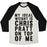 Virgin Teez  Baseball Tee Unisex Tri-Blend Baseball Tee / small / Oatmeal / Black MY IDEAL WEIGHT IS CHRIS PRATT ON TOP OF ME UNISEX TRI-BLEND BASEBALL TEE