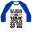 Virgin Teez  Baseball Tee Unisex Classic Baseball Tee / x-small / White/Blue MY IDEAL WEIGHT IS HAN SOLO ON TOP OF ME UNISEX CLASSIC BASEBALL TEE