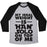Virgin Teez  Baseball Tee Unisex Tri-Blend Baseball Tee / small / Athletic Gray / Black MY IDEAL WEIGHT IS HAN SOLO ON TOP OF ME UNISEX TRI-BLEND BASEBALL TEE
