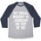 Virgin Teez  Baseball Tee Unisex Tri-Blend Baseball Tee / small / Athletic Gray / Navy MY IDEAL WEIGHT IS JUGHEAD ON TOP OF ME UNISEX TRI-BLEND BASEBALL TEE