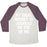Virgin Teez  Baseball Tee Unisex Tri-Blend Baseball Tee / small / Oatmeal / Maroon MY IDEAL WEIGHT IS JUGHEAD ON TOP OF ME UNISEX TRI-BLEND BASEBALL TEE