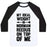 Virgin Teez  Baseball Tee Unisex Classic Baseball Tee / x-small / White/Black MY IDEAL WEIGHT IS NORMAN REEDUS ON TOP OF ME UNISEX CLASSIC BASEBALL TEE