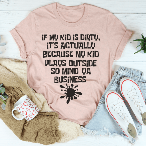 My Kid Plays Outside Tee