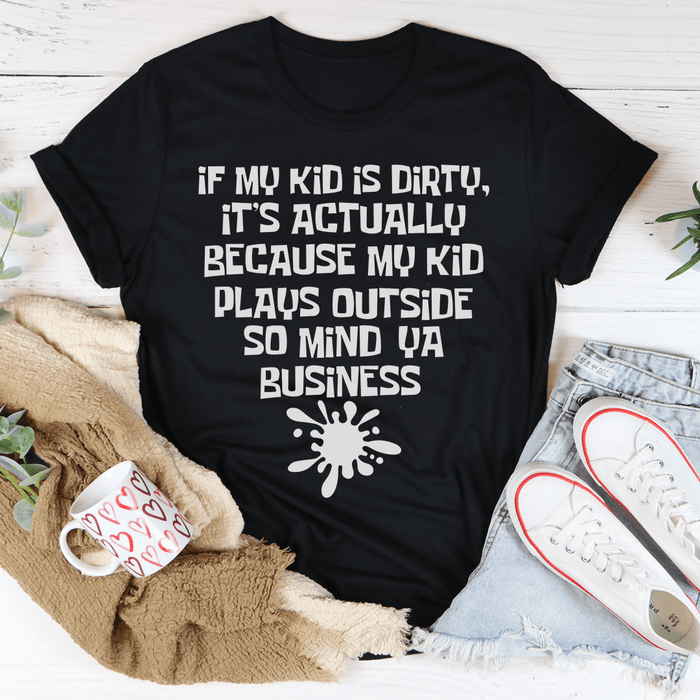 My Kid Plays Outside Tee
