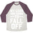 Virgin Teez  Baseball Tee Unisex Tri-Blend Baseball Tee / small / Oatmeal / Maroon MY LEGS ARE GOING TO FALL OFF UNISEX TRI-BLEND BASEBALL TEE