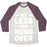 Virgin Teez  Baseball Tee Unisex Tri-Blend Baseball Tee / small / Oatmeal / Maroon MY LEGS ARE HUNGOVER (WHITE) UNISEX TRI-BLEND BASEBALL TEE
