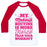 Virgin Teez  Baseball Tee Unisex Classic Baseball Tee / x-small / White/Red MY MAKEUP ROUTINE IS MORE FIERCE THAN YOUR WORKOUT UNISEX CLASSIC BASEBALL TEE