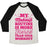 Virgin Teez  Baseball Tee Unisex Tri-Blend Baseball Tee / small / Oatmeal / Black MY MAKEUP ROUTINE IS MORE FIERCE THAN YOUR WORKOUT UNISEX TRI-BLEND BASEBALL TEE