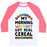 Virgin Teez  Baseball Tee Unisex Classic Baseball Tee / x-small / White/Neon Pink MY MORNING WORKOUT GOT REAL CEREAL UNISEX CLASSIC BASEBALL TEE
