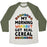 Virgin Teez  Baseball Tee Unisex Tri-Blend Baseball Tee / small / Oatmeal / Moss MY MORNING WORKOUT GOT REAL CEREAL UNISEX TRI-BLEND BASEBALL TEE