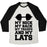 Virgin Teez  Baseball Tee Unisex Tri-Blend Baseball Tee / small / Oatmeal / Black MY NECK MY BACK MY TRICEPS AND MY LATS UNISEX TRI-BLEND BASEBALL TEE