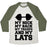 Virgin Teez  Baseball Tee Unisex Tri-Blend Baseball Tee / small / Oatmeal / Moss MY NECK MY BACK MY TRICEPS AND MY LATS UNISEX TRI-BLEND BASEBALL TEE