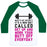 Virgin Teez  Baseball Tee Unisex Classic Baseball Tee / x-small / White/Dark Green MY NEW DIET CALLED GET UP AND WORK MY BUTT OFF EVERYDAY UNISEX CLASSIC BASEBALL TEE