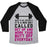 Virgin Teez  Baseball Tee Unisex Tri-Blend Baseball Tee / small / Athletic Gray / Black MY NEW DIET CALLED GET UP AND WORK MY BUTT OFF EVERYDAY UNISEX TRI-BLEND BASEBALL TEE