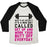 Virgin Teez  Baseball Tee Unisex Tri-Blend Baseball Tee / small / Oatmeal / Black MY NEW DIET CALLED GET UP AND WORK MY BUTT OFF EVERYDAY UNISEX TRI-BLEND BASEBALL TEE