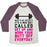 Virgin Teez  Baseball Tee Unisex Tri-Blend Baseball Tee / small / Oatmeal / Maroon MY NEW DIET CALLED GET UP AND WORK MY BUTT OFF EVERYDAY UNISEX TRI-BLEND BASEBALL TEE