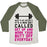 Virgin Teez  Baseball Tee Unisex Tri-Blend Baseball Tee / small / Oatmeal / Moss MY NEW DIET CALLED GET UP AND WORK MY BUTT OFF EVERYDAY UNISEX TRI-BLEND BASEBALL TEE