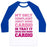 Virgin Teez  Baseball Tee Unisex Classic Baseball Tee / x-small / White/Blue MY ONLY COMPLAINT ABOUT DOING CARDIO UNISEX CLASSIC BASEBALL TEE