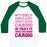 Virgin Teez  Baseball Tee Unisex Classic Baseball Tee / x-small / White/Dark Green MY ONLY COMPLAINT ABOUT DOING CARDIO UNISEX CLASSIC BASEBALL TEE