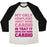 Virgin Teez  Baseball Tee Unisex Tri-Blend Baseball Tee / small / Oatmeal / Black MY ONLY COMPLAINT ABOUT DOING CARDIO UNISEX TRI-BLEND BASEBALL TEE