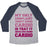 Virgin Teez  Baseball Tee Unisex Tri-Blend Baseball Tee / small / Athletic Gray / Navy MY ONLY COMPLAINT ABOUT DOING CARDIO UNISEX TRI-BLEND BASEBALL TEE