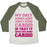 Virgin Teez  Baseball Tee Unisex Tri-Blend Baseball Tee / small / Oatmeal / Moss MY ONLY COMPLAINT ABOUT DOING CARDIO UNISEX TRI-BLEND BASEBALL TEE