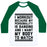 Virgin Teez  Baseball Tee Unisex Classic Baseball Tee / x-small / White/Dark Green MY PERSONALITY IS BANGING UNISEX CLASSIC BASEBALL TEE