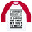 Virgin Teez  Baseball Tee Unisex Classic Baseball Tee / x-small / White/Red MY PERSONALITY IS BANGING UNISEX CLASSIC BASEBALL TEE