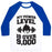 Virgin Teez  Baseball Tee Unisex Classic Baseball Tee / x-small / White/Blue MY POWER LEVEL IS OVER 9,000 UNISEX CLASSIC BASEBALL TEE