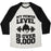 Virgin Teez  Baseball Tee Unisex Tri-Blend Baseball Tee / small / Oatmeal / Black MY POWER LEVEL IS OVER 9,000 UNISEX TRI-BLEND BASEBALL TEE