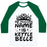 Virgin Teez  Baseball Tee Unisex Classic Baseball Tee / x-small / White/Dark Green MY PRINCESS NAME IS KETTLE BELLE UNISEX CLASSIC BASEBALL TEE
