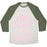 Virgin Teez  Baseball Tee Unisex Tri-Blend Baseball Tee / small / Oatmeal / Moss MY PRINCESS NAME IS KETTLE BELLE UNISEX TRI-BLEND BASEBALL TEE