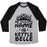 Virgin Teez  Baseball Tee Unisex Tri-Blend Baseball Tee / small / Athletic Gray / Black MY PRINCESS NAME IS KETTLE BELLE UNISEX TRI-BLEND BASEBALL TEE