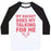 Virgin Teez  Baseball Tee Unisex Classic Baseball Tee / x-small / White/Black MY RACKET DOES MY TALKING FOR ME UNISEX CLASSIC BASEBALL TEE