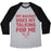 Virgin Teez  Baseball Tee Unisex Tri-Blend Baseball Tee / small / Athletic Gray / Black MY RACKET DOES MY TALKING FOR ME UNISEX TRI-BLEND BASEBALL TEE